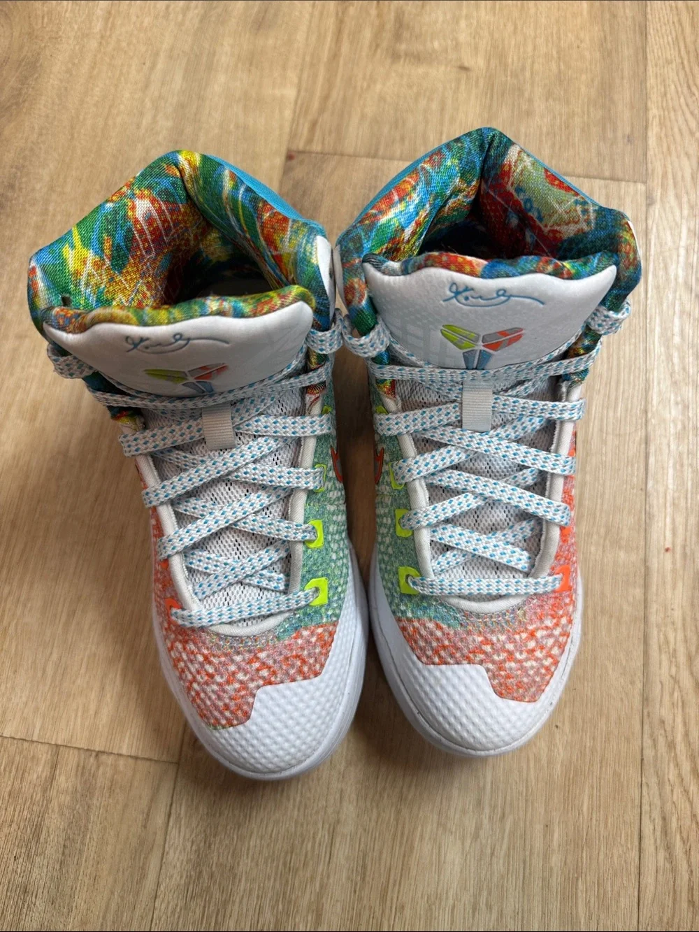 The Nike Kobe IX Elite hi-top shoes kids